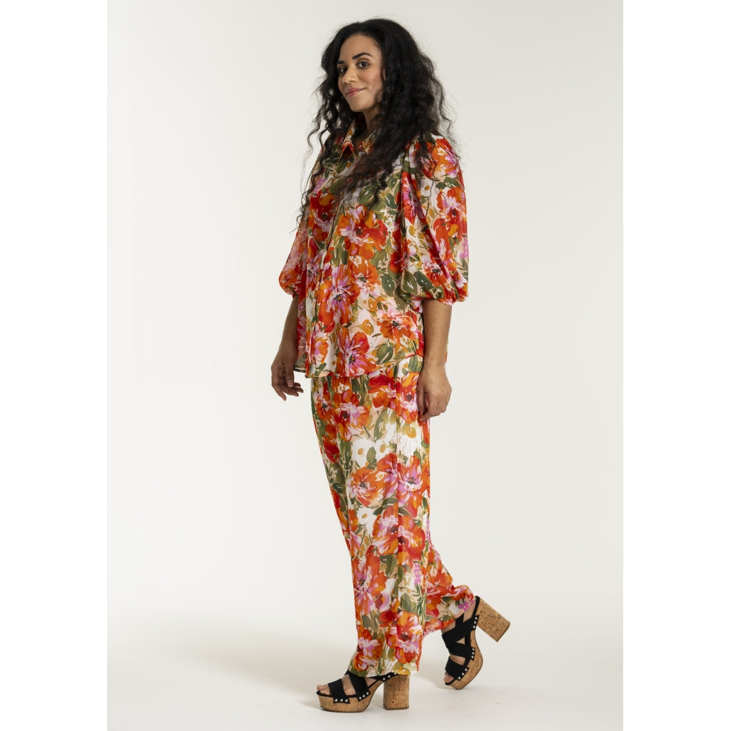 Studio SJakobine Trousers Trousers Orange Flower