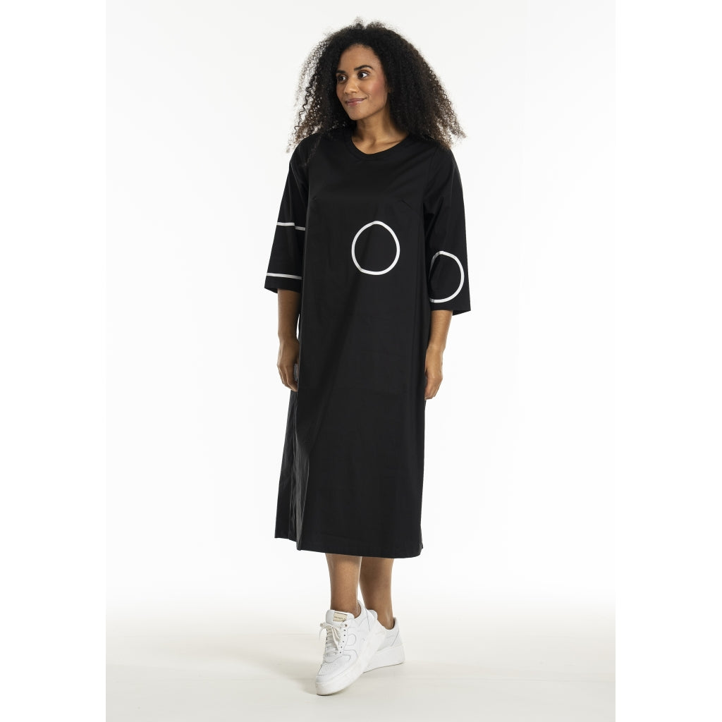 Studio SJasmina Dress Dress Black + white print