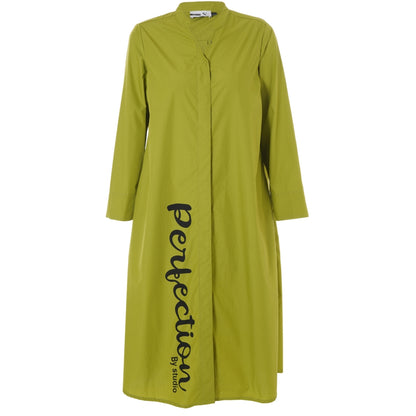 Studio SJean Shirt Dress Shirt Dress Green