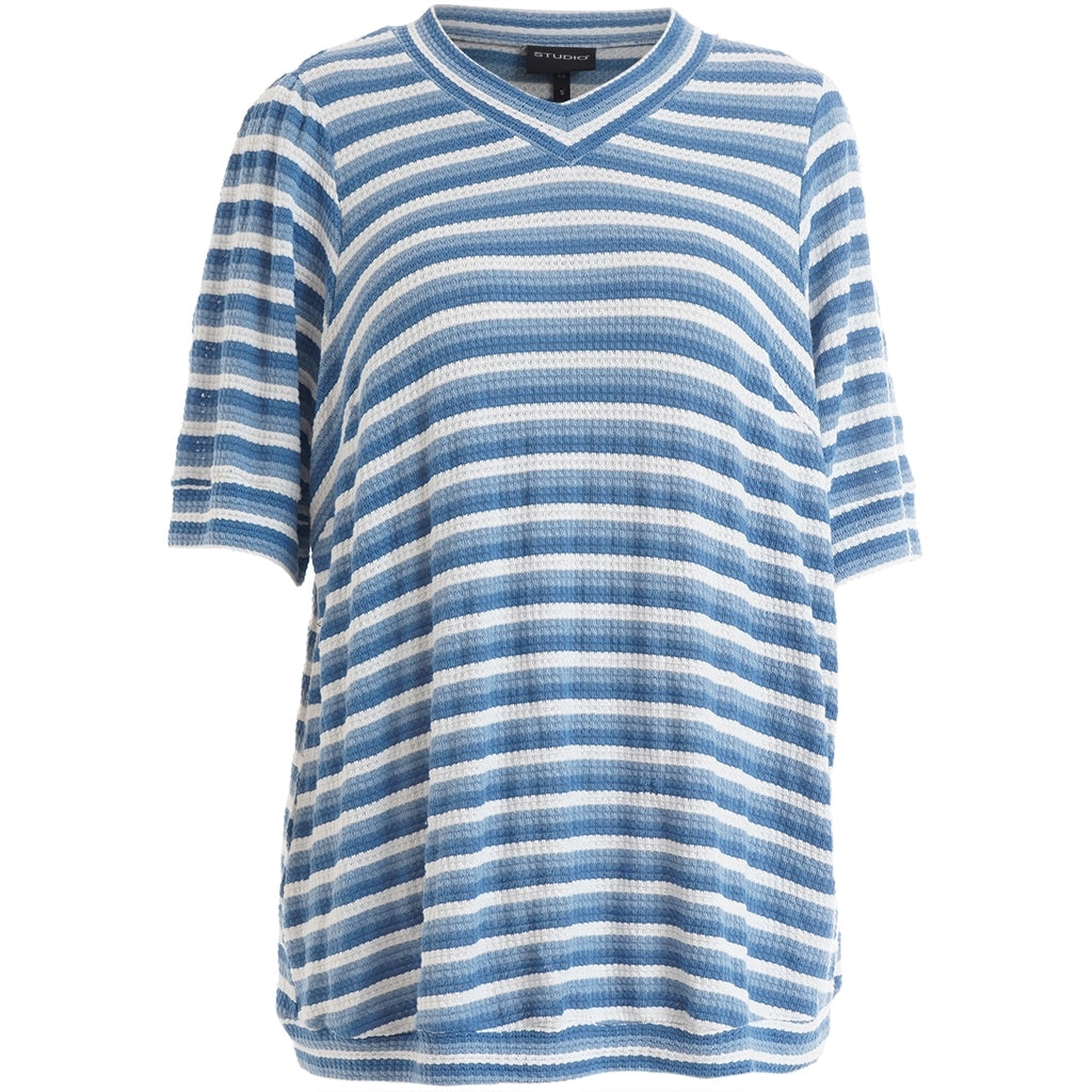 Studio SJessia Blouse Blouse Blue white stripe
