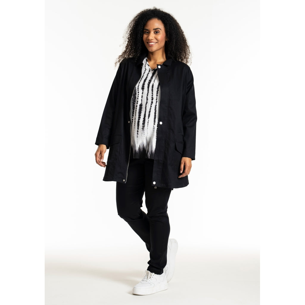Studio SJessy long worker jacket without in broidery Jacket Black