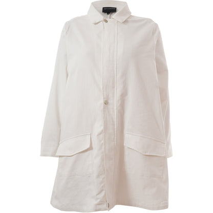 Studio SJessy long worker jacket without in broidery Jacket White