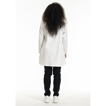 Studio SJessy long worker jacket without in broidery Jacket White