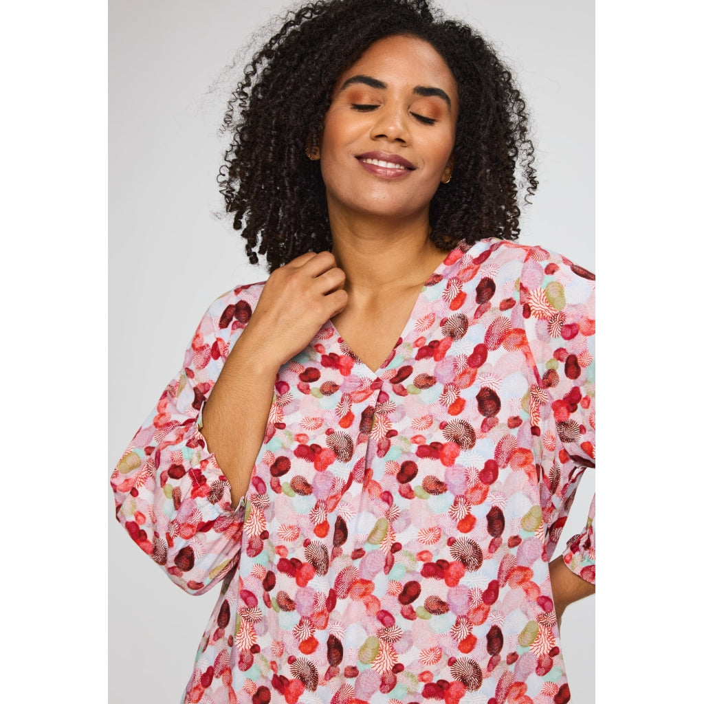 Studio SJustina Blouse Blouse Red sports