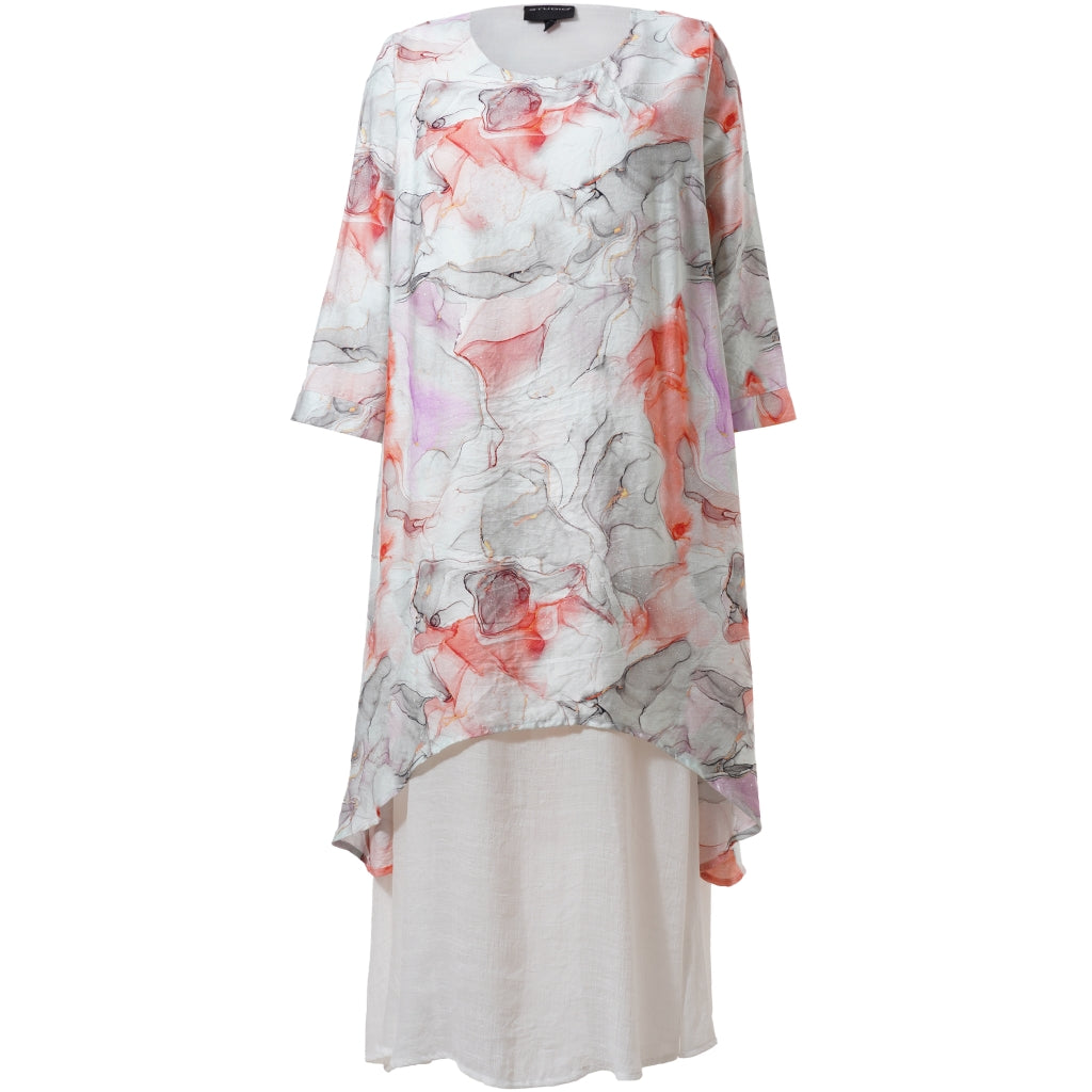 Studio SKebie Dress Dress Dusty pink, grey and gold + white