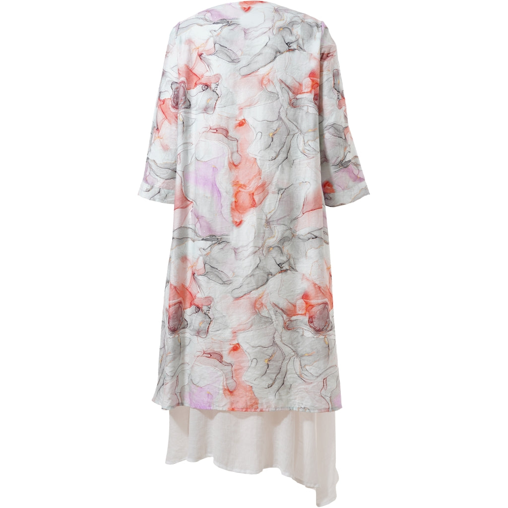 Studio SKebie Dress Dress Dusty pink, grey and gold + white