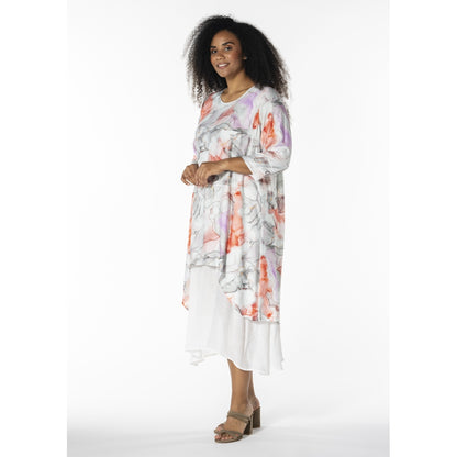 Studio SKebie Dress Dress Dusty pink, grey and gold + white