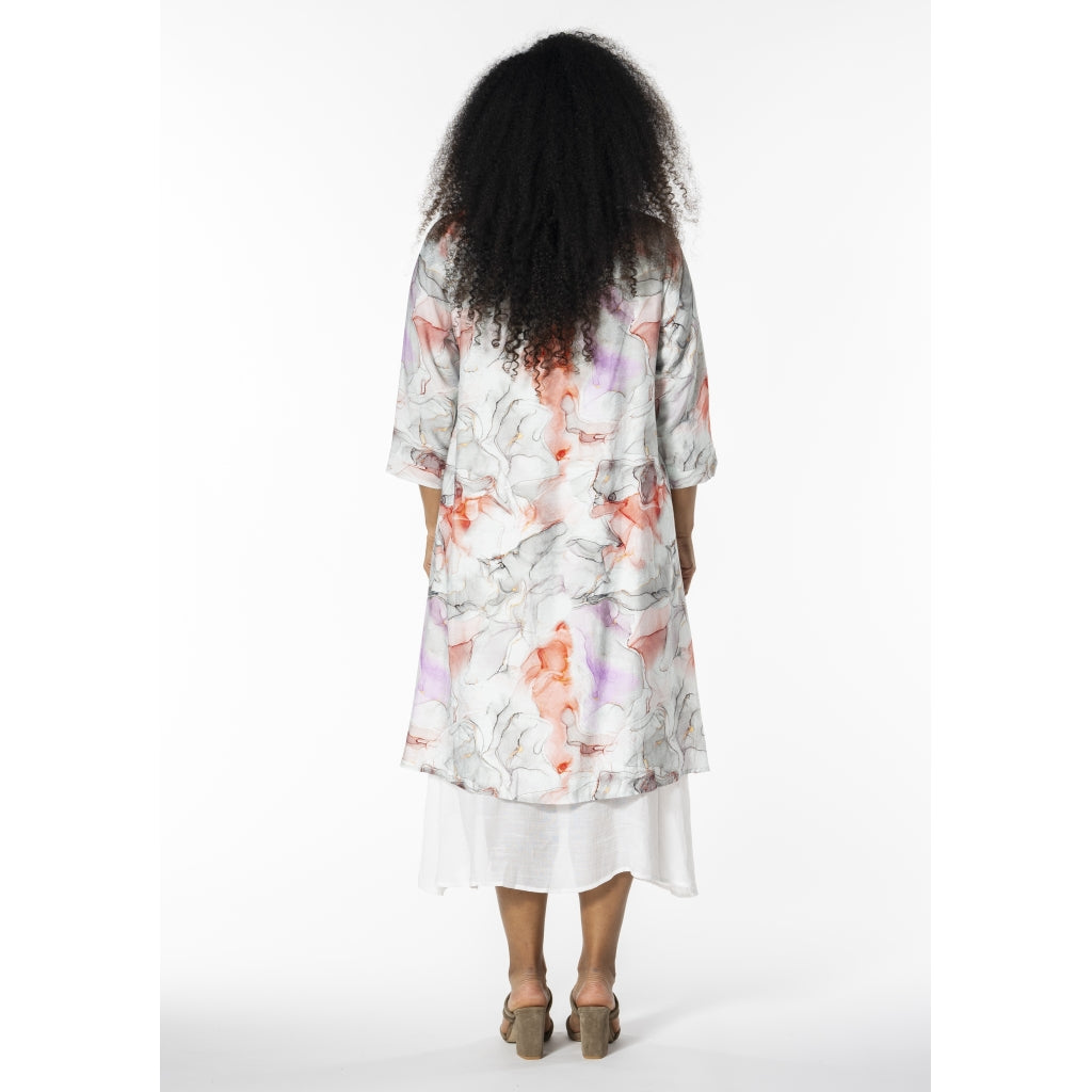 Studio SKebie Dress Dress Dusty pink, grey and gold + white