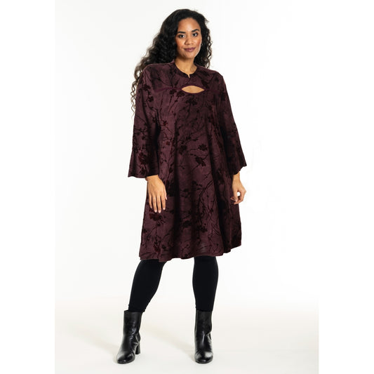 Studio SKrista Tunic Tunic Bordeaux flock