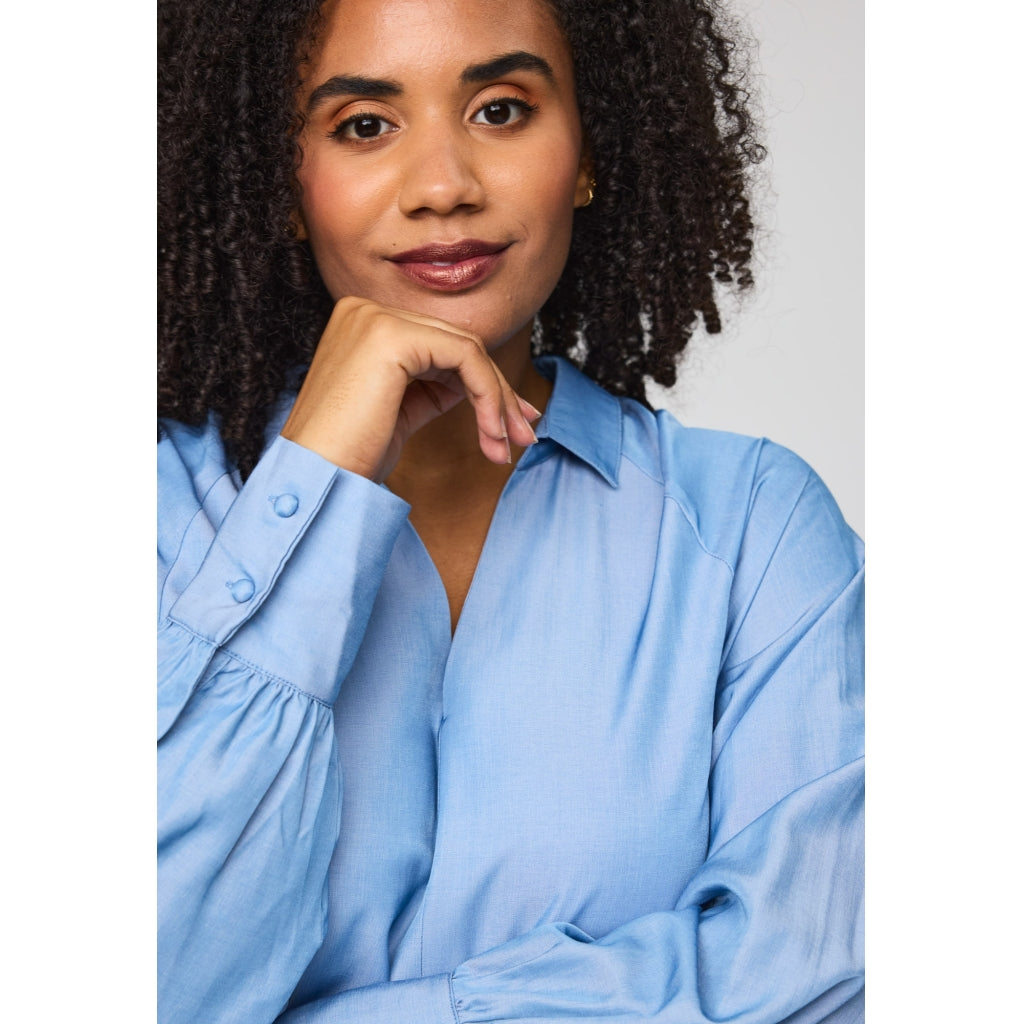 Studio SLillie Denim Dress Dress Light Blue Denim