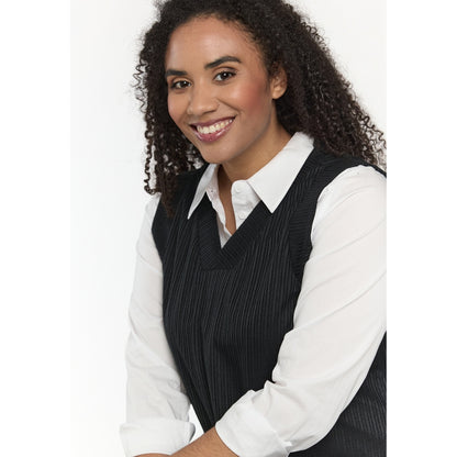 Studio SLily Vest Dress Dress Black