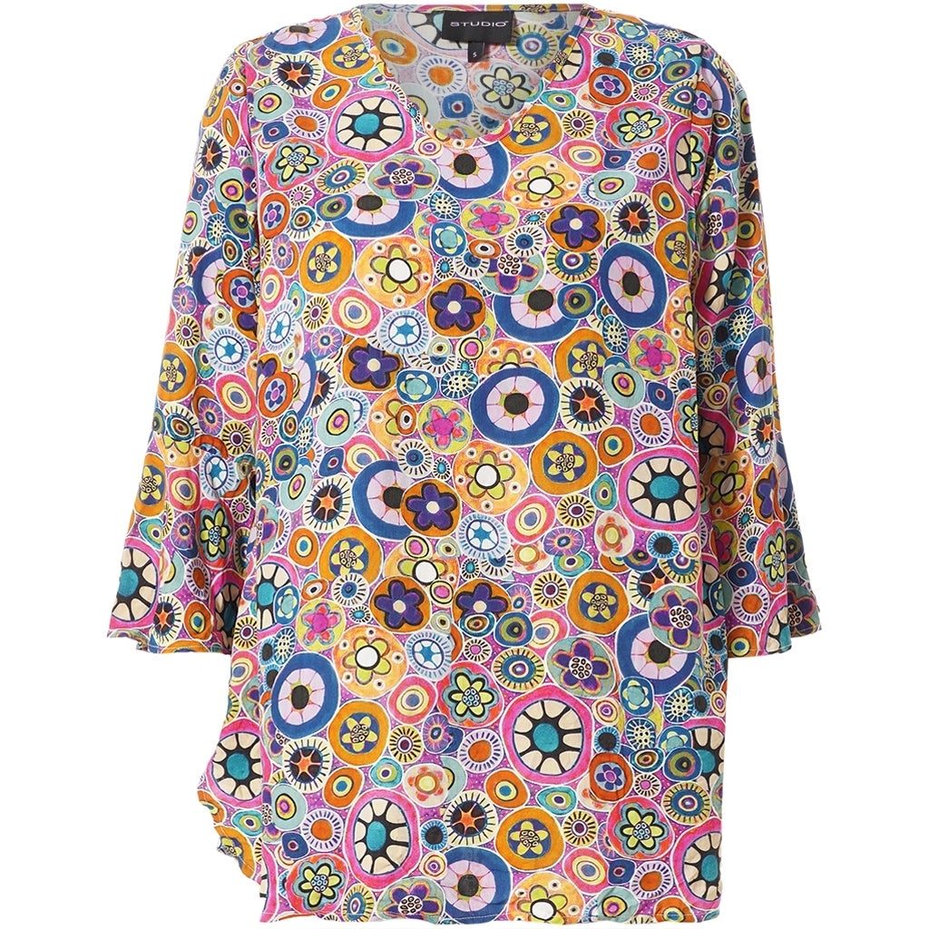 Studio SLiv Blouse Blouse Circle multicolor print