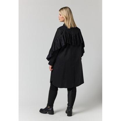 Studio SLiva-Marie Dress with plisse Dress Black