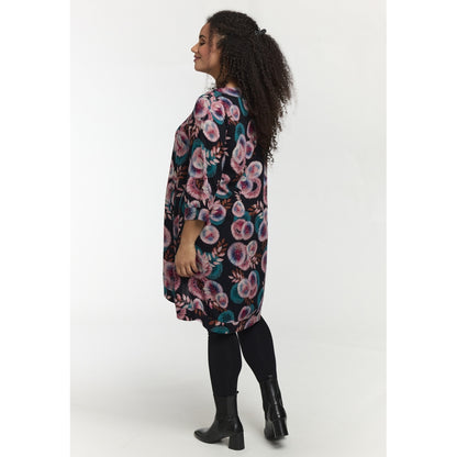 Studio SLonetta Dress with pockets Dress Big pink flowers