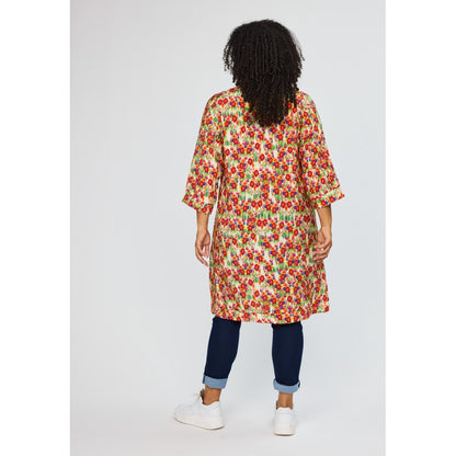 Studio SLonetta Dress with pockets Dress Red flower print