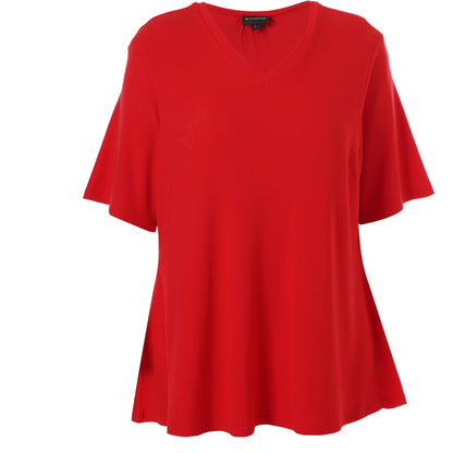 Studio SLykke rib T-shirt T-Shirt Red