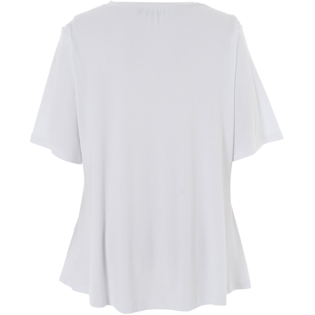 Studio SLykke rib T-shirt T-Shirt White