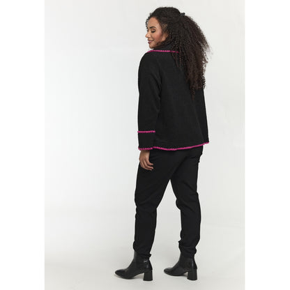 Studio SMaria Jacket Jacket Black with Pink