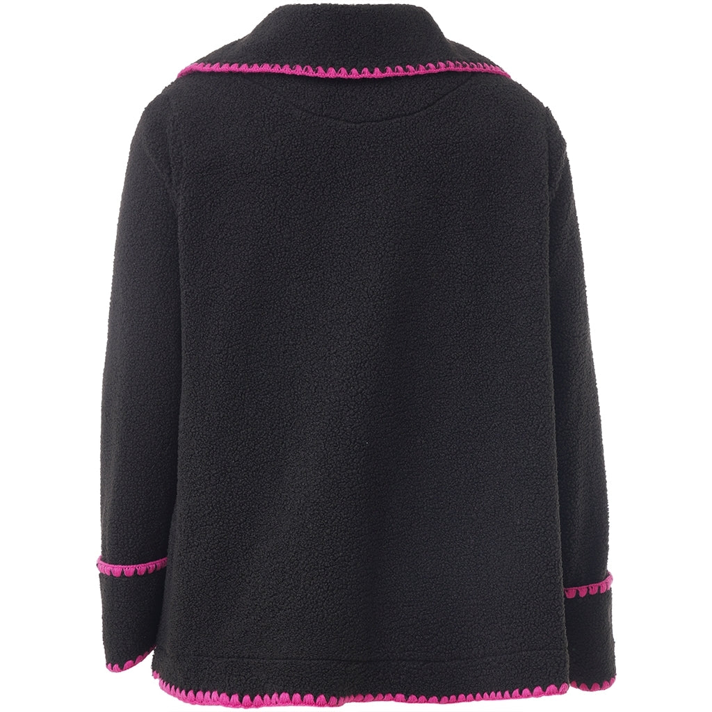 Studio SMaria Jacket Jacket Black with Pink