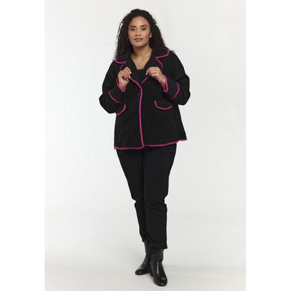 Studio SMaria Jacket Jacket Black with Pink