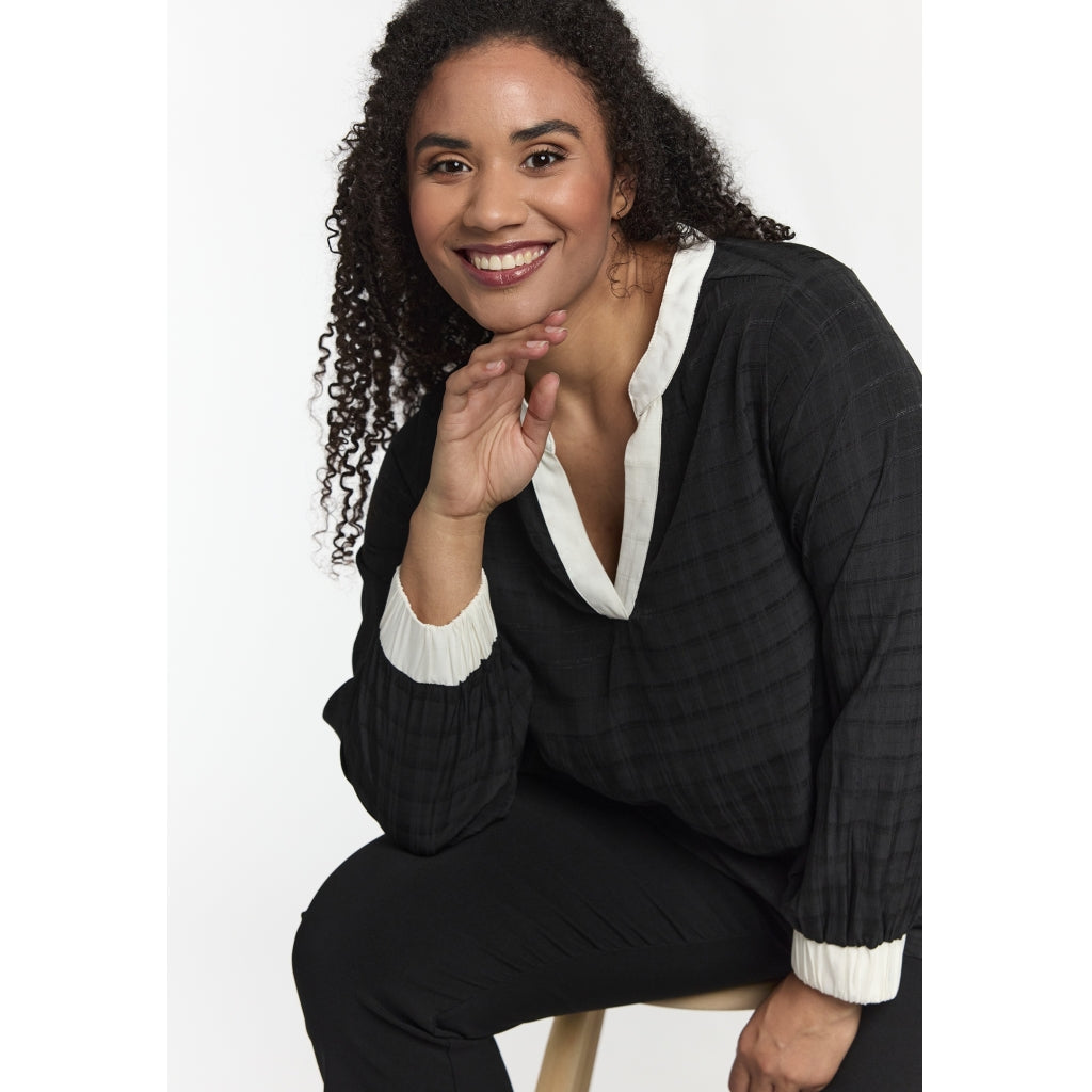 Studio SMila Blouse Blouse Black + White