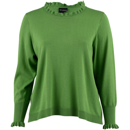 Studio SNaila Knit Blouse Blouse Green