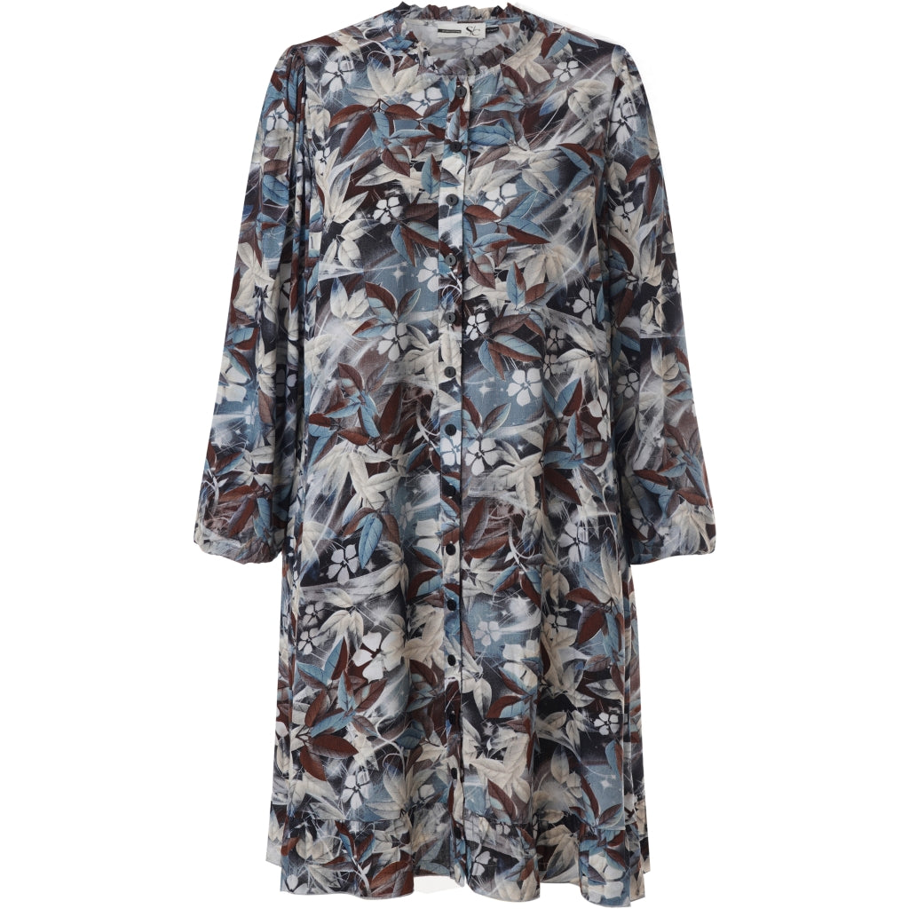 Studio SNanne Dress Dress Blue rusty leaves