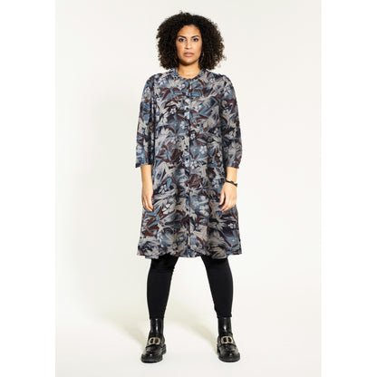 Studio SNanne Dress Dress Blue rusty leaves