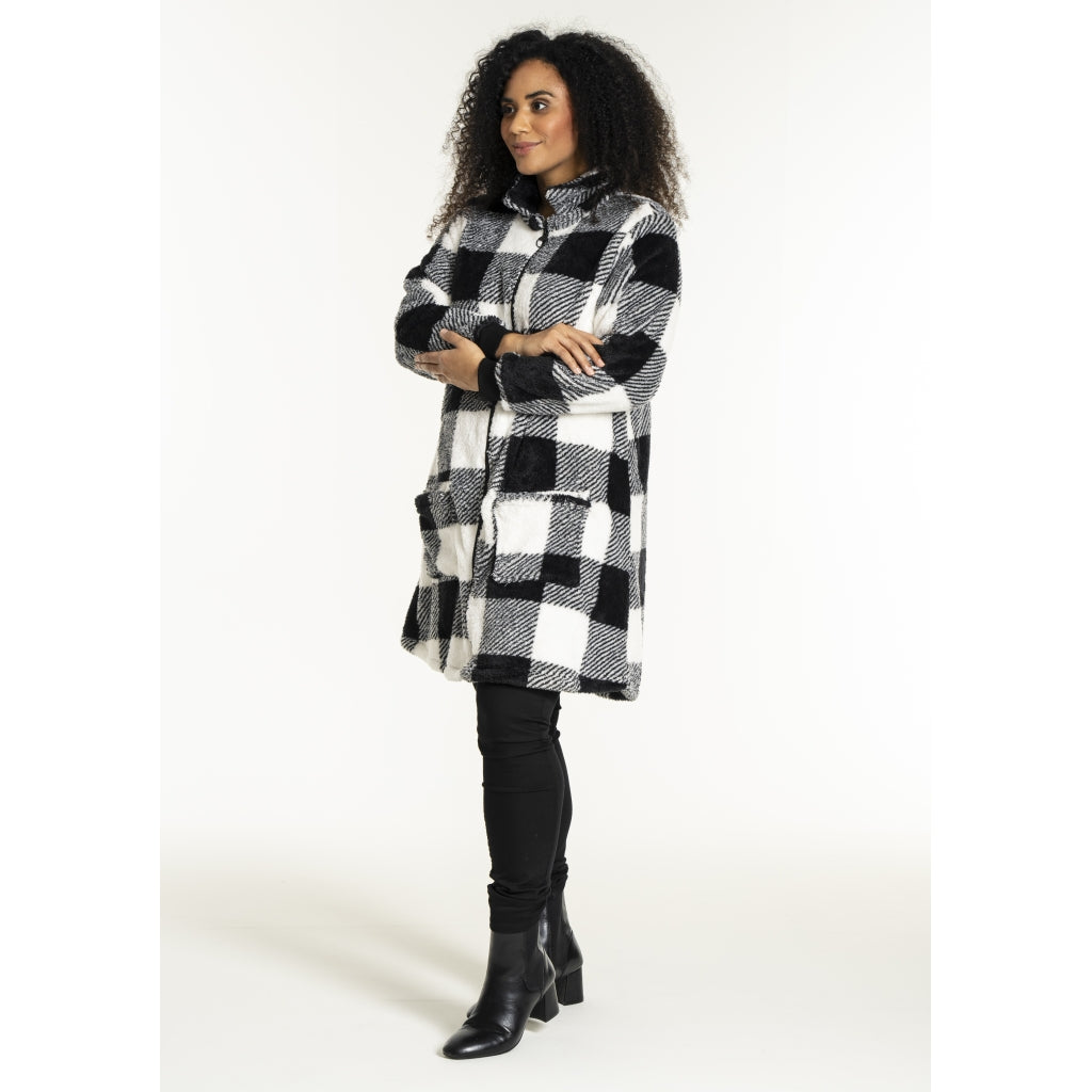 Studio SNellie Coat Coat Black/White Check