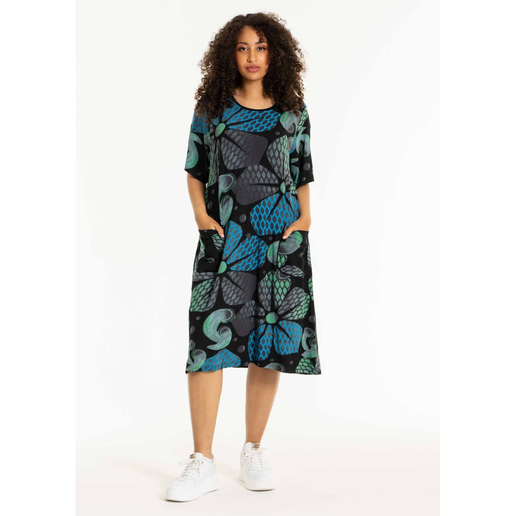 Studio SNicca Short Dress Short dress Black with print