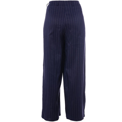 Studio SNira wide trousers Trousers Blue-white pinstripe