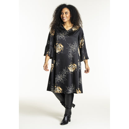 Studio SNoor Dress Dress Black with camel rose