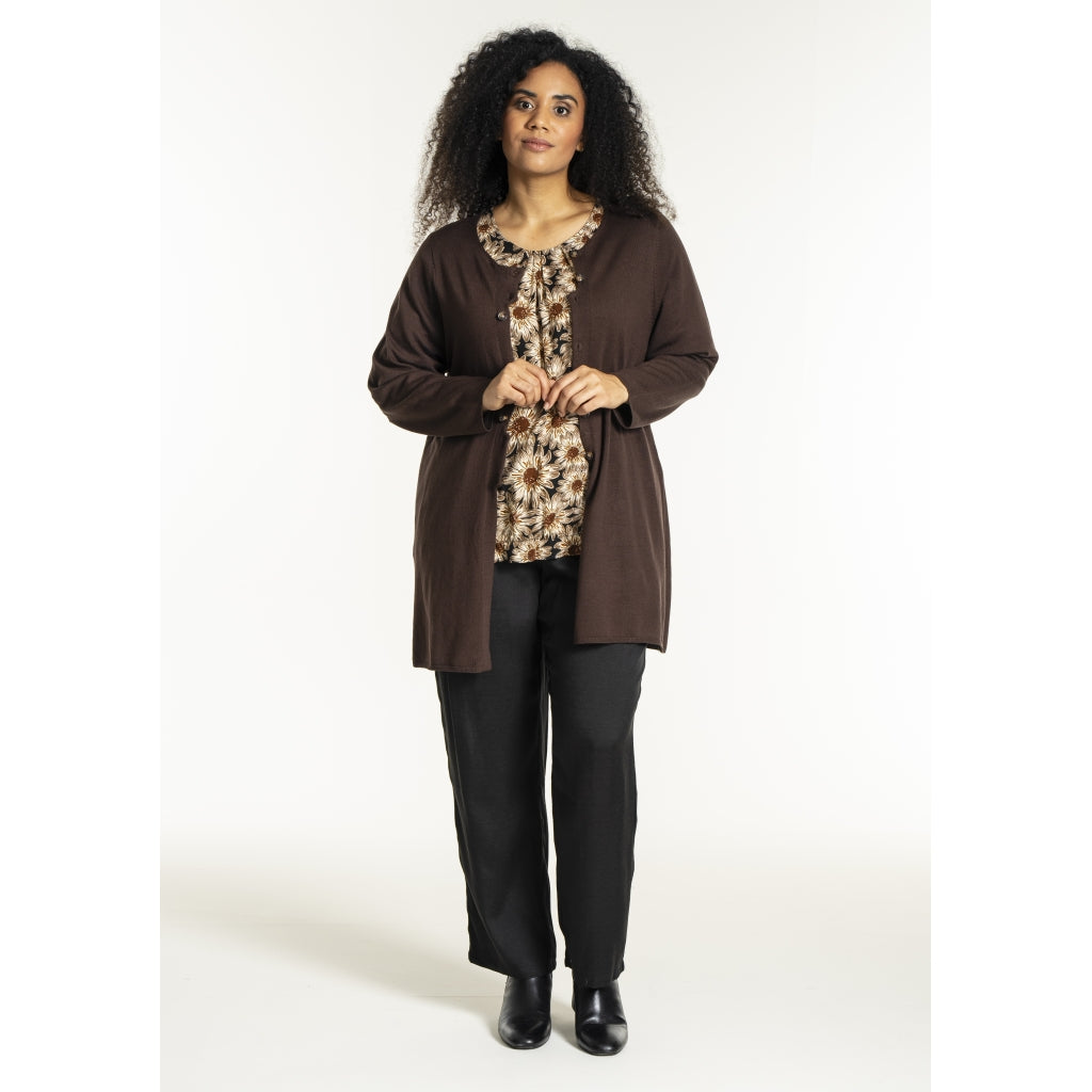 Studio SNorella Knit cardigan Cardigan Brown