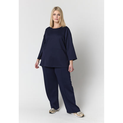 Studio SNovalie Trousers Trousers Navy