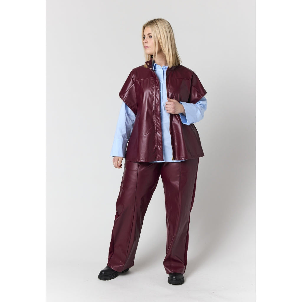 Studio SNovalie Trousers Trousers Bordeaux
