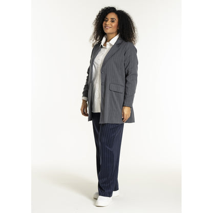 Studio SNyah business jacket Jacket Grey-white pinstripe