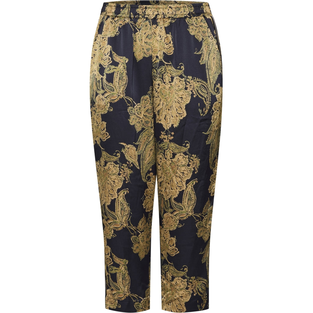 Studio SRosa trousers with tape Trousers Multi color print