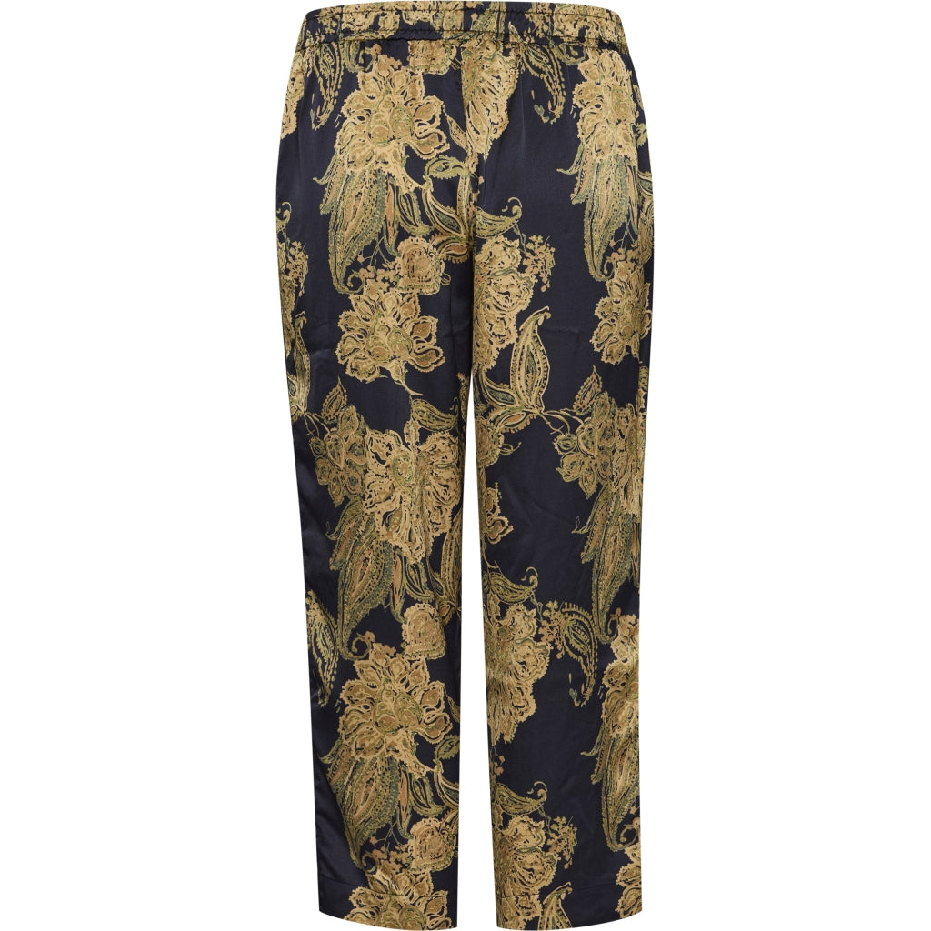 Studio SRosa trousers with tape Trousers Multi color print