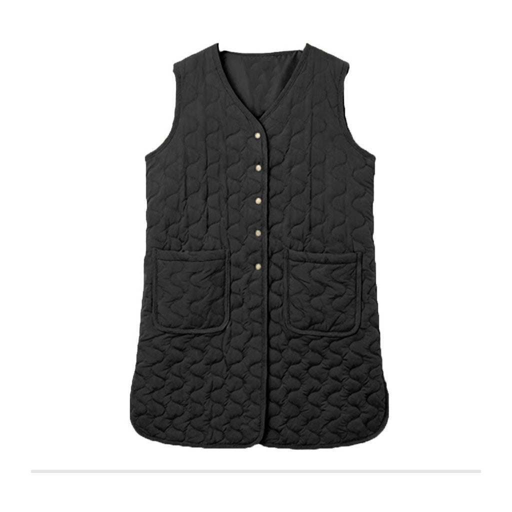 Studio SSandy Quilted vest Vest Black