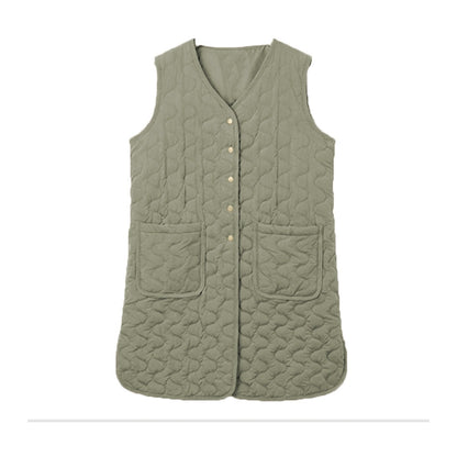 Studio SSandy Quilted vest Vest Olive