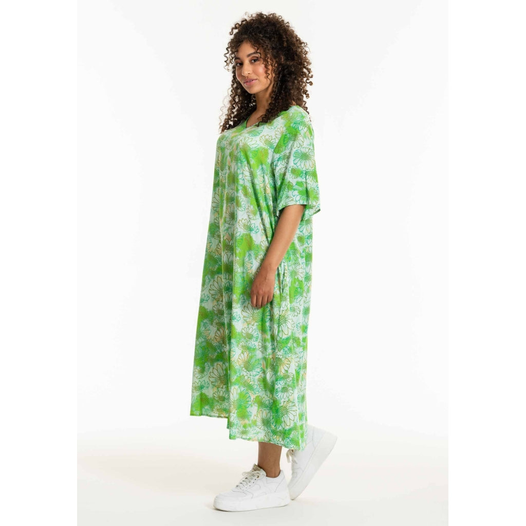 Studio SSolvej Dress Dress Green Flower