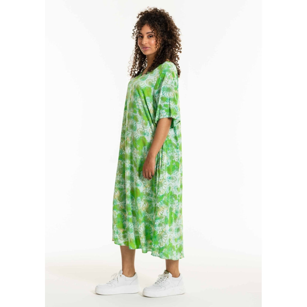 Studio SSolvej Dress Dress Green Flower