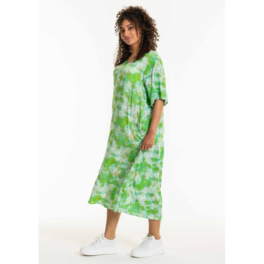 Studio SSolvej Dress Dress Green Flower