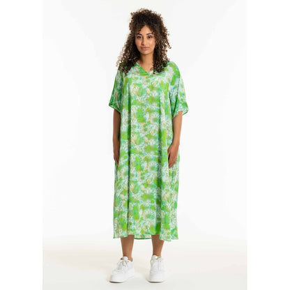 Studio SSolvej Dress Dress Green Flower