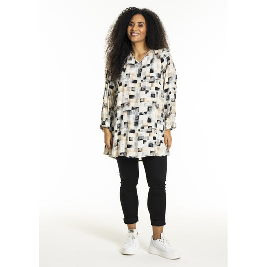 Studio STanja Tunic Tunic Sand melange mix boxes
