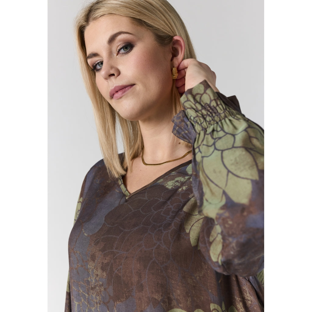 Studio STanja Tunic Tunic Brown green mix