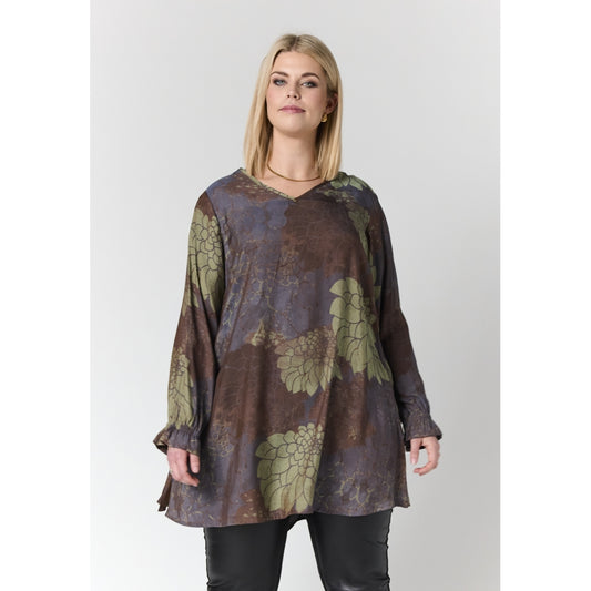 Studio STanja Tunic Tunic Brown green mix