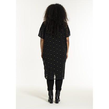 Studio SUlla Dress Dress Black with gold squares