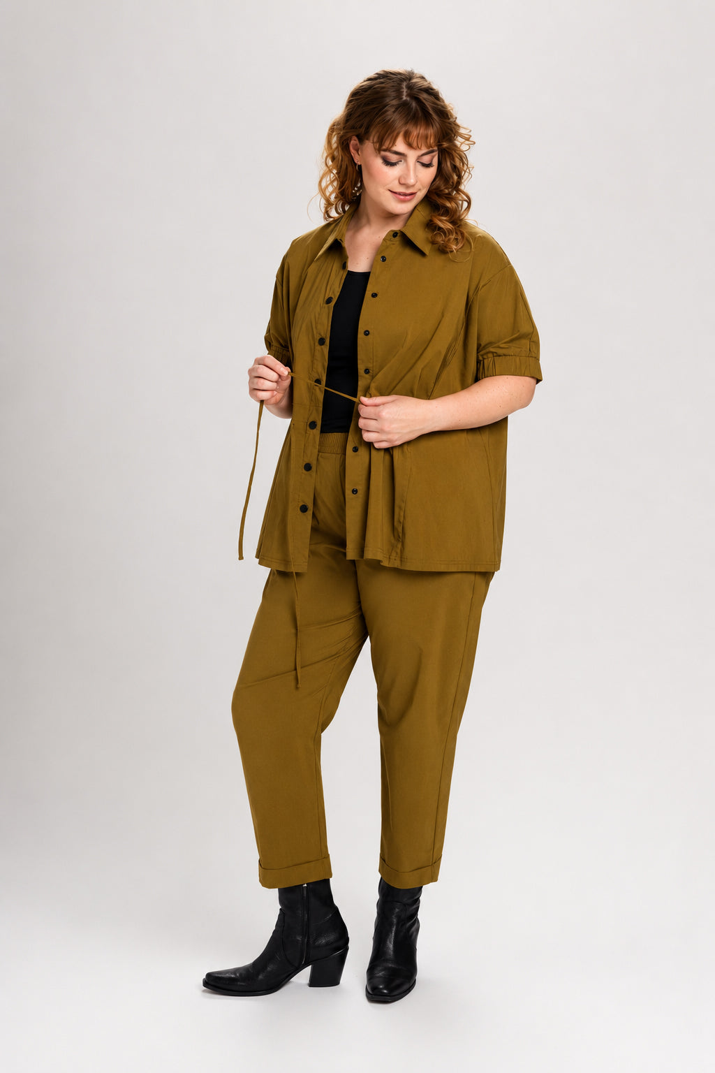 Studio SVilde Shirt Shirt Sennep