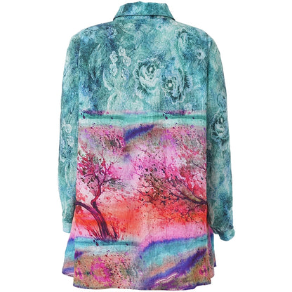 Studio SVilma Shirt Shirt Blue with pink board